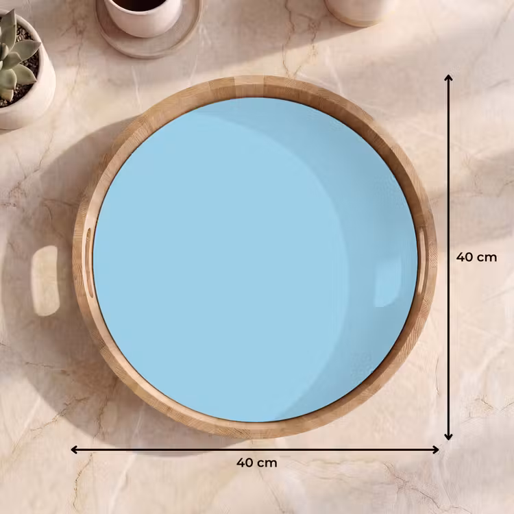 Dienblad - Ice - Blue - Blauw — 7
