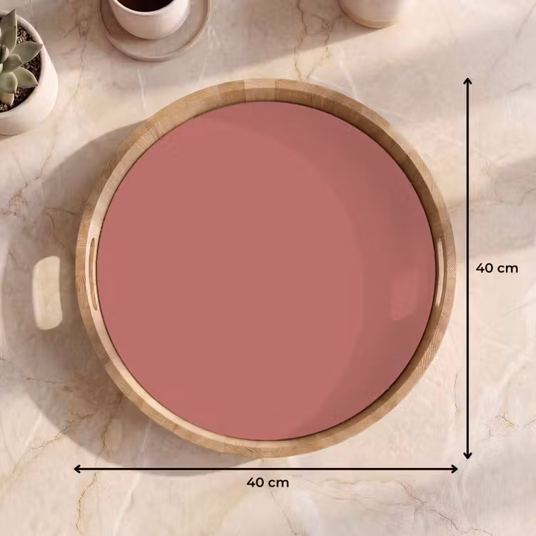 Dienblad - Ancient - Rose - Roze — 7