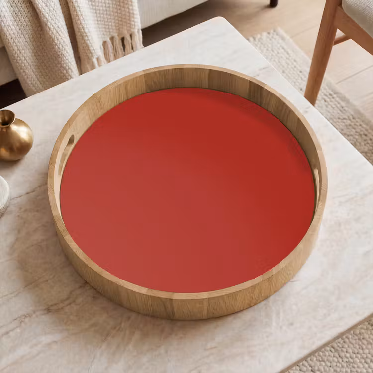 Dienblad - Deep - Crimson - Rood — 2