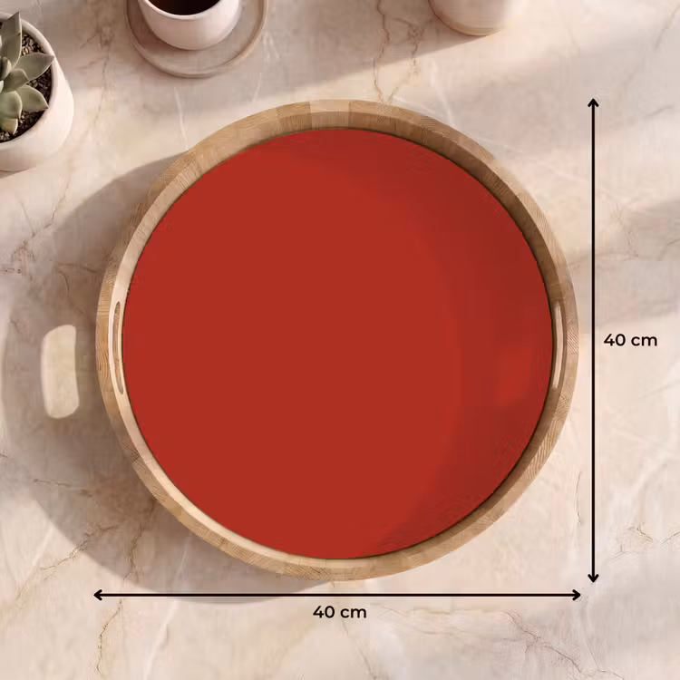 Dienblad - Deep - Crimson - Rood — 7