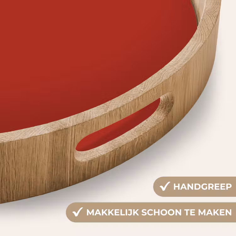 Dienblad - Deep - Crimson - Rood — 8
