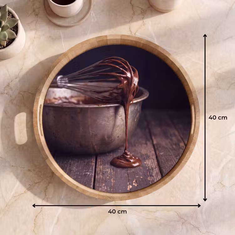 Dienblad - Chocolade - Beslag - Eten — 7