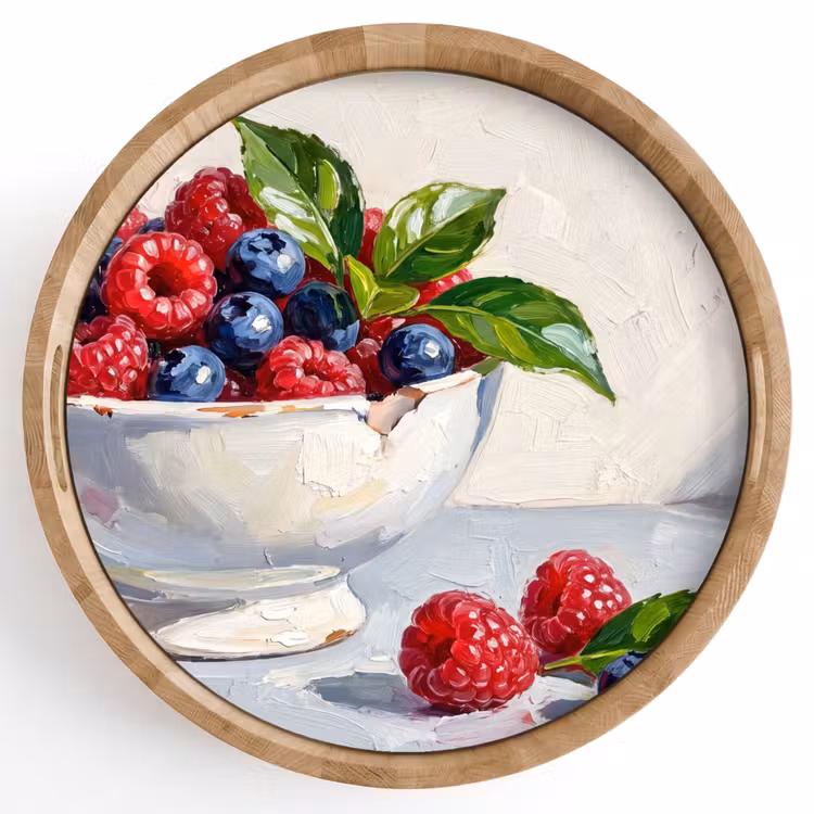 Dienblad - Bessen - Kom - Eten — 1