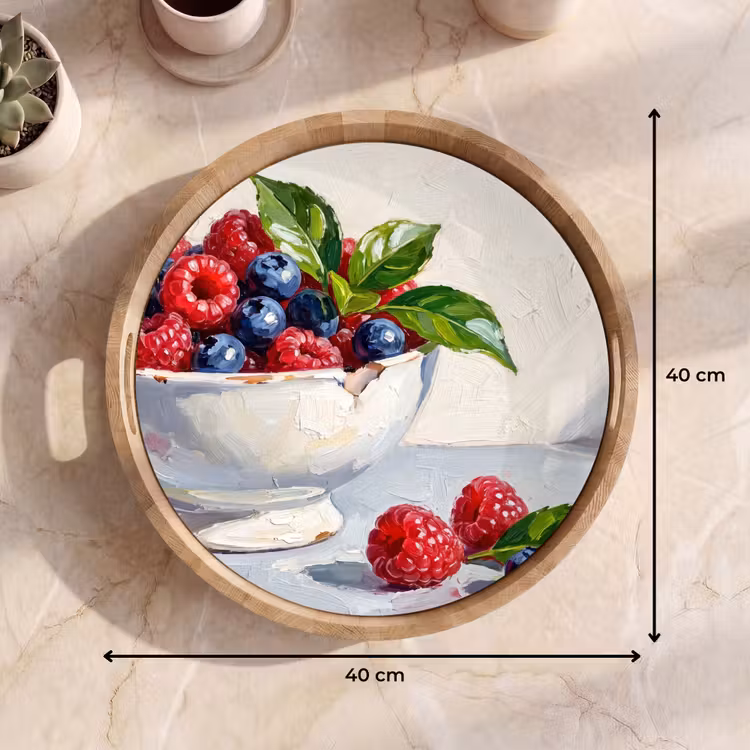 Dienblad - Bessen - Kom - Eten — 7