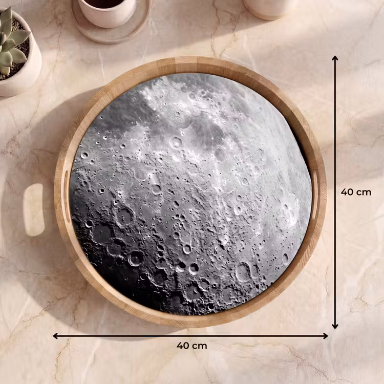 Dienblad - Maan - Kraters - Ruimte — 7