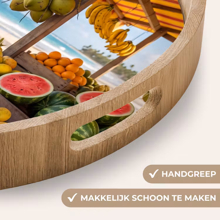 Dienblad - Fruit - Strand - Tropisch — 8