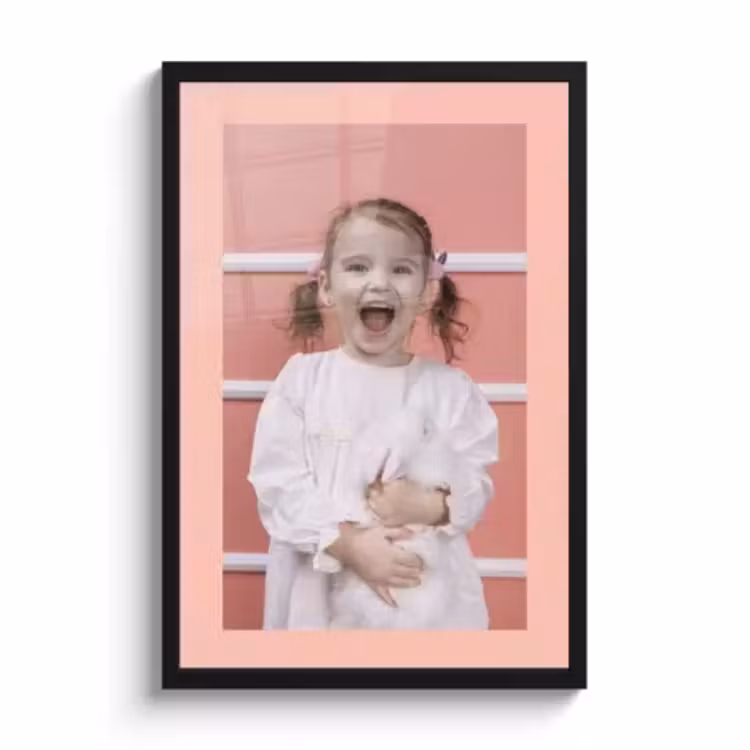 Poster met lijst - Gekleurde border — 1