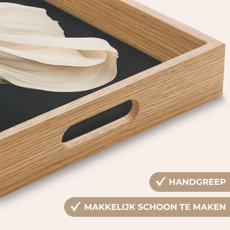 Dienblad - Vrouw - Beige - hoed — 8
