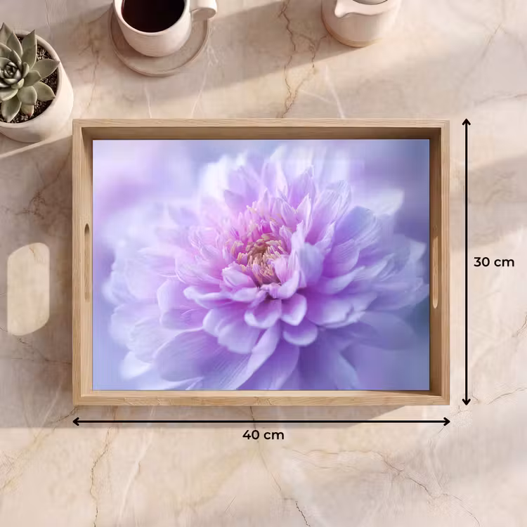 Dienblad - Paars - Dahlia - Dromerig — 7
