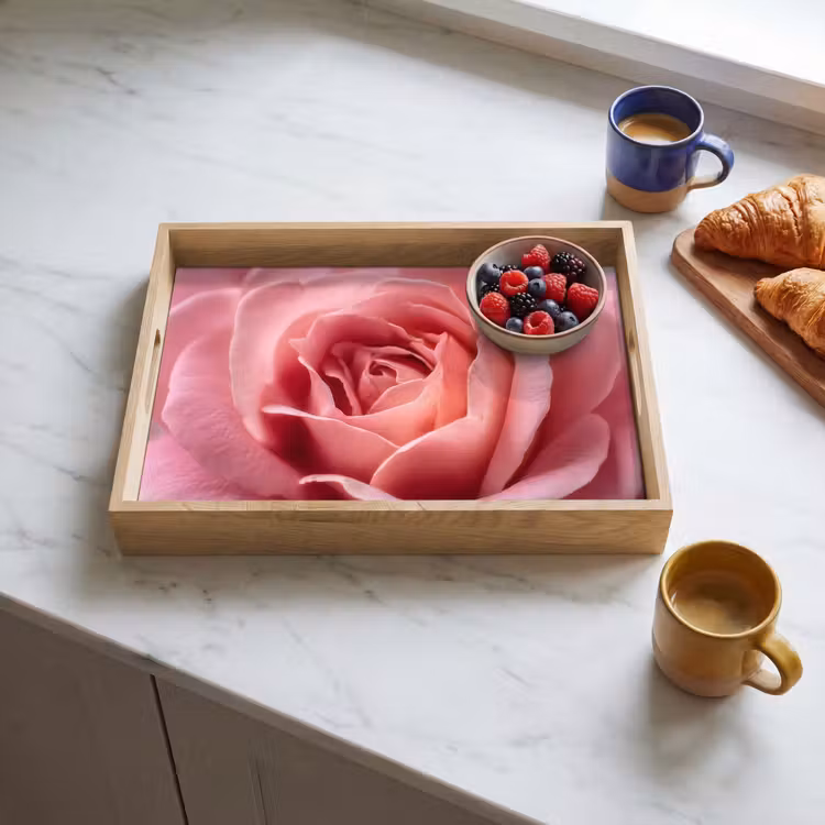 Dienblad - Roze - Roos - Romantisch — 3