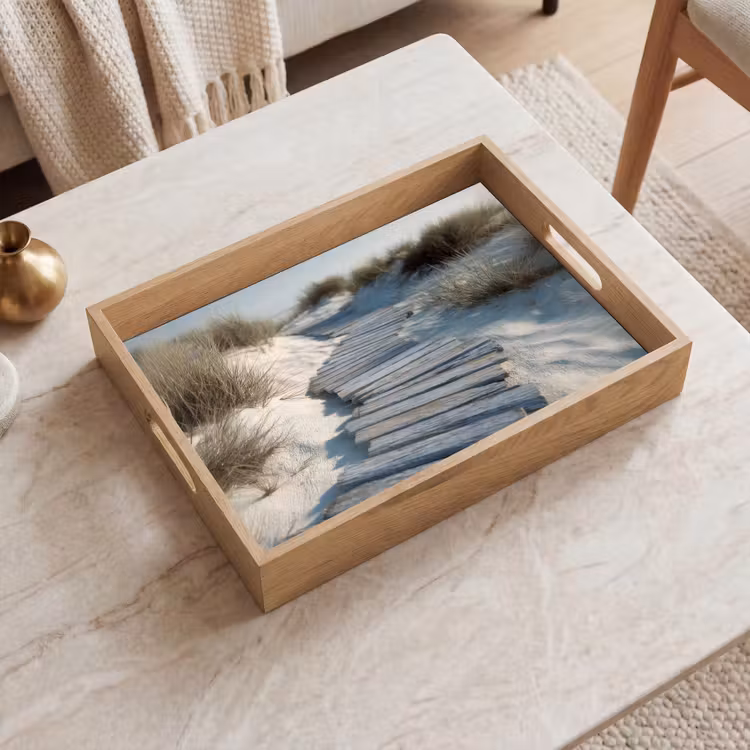 Dienblad - Pad - Planken - Duinen - Gras — 2