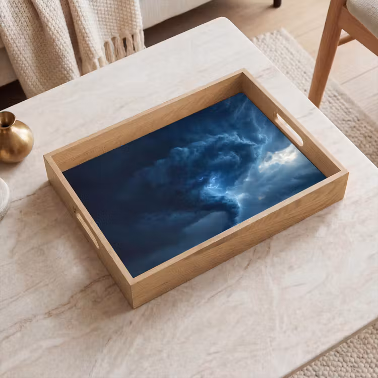 Dienblad - Tornado - Duister - Wolken — 2