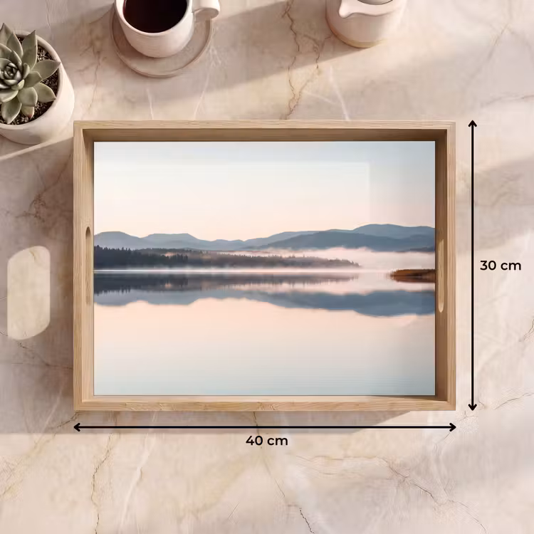 Dienblad - Water - Bomen - Mistlaag — 7