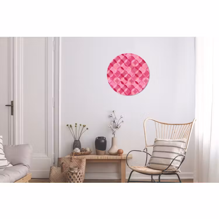 Geometrisch - Mozaïek - Modern - Roze — 2