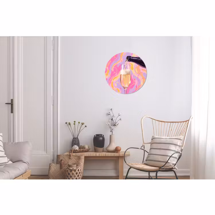 Drank - Inschenken - Feest - Abstract - Roze — 2