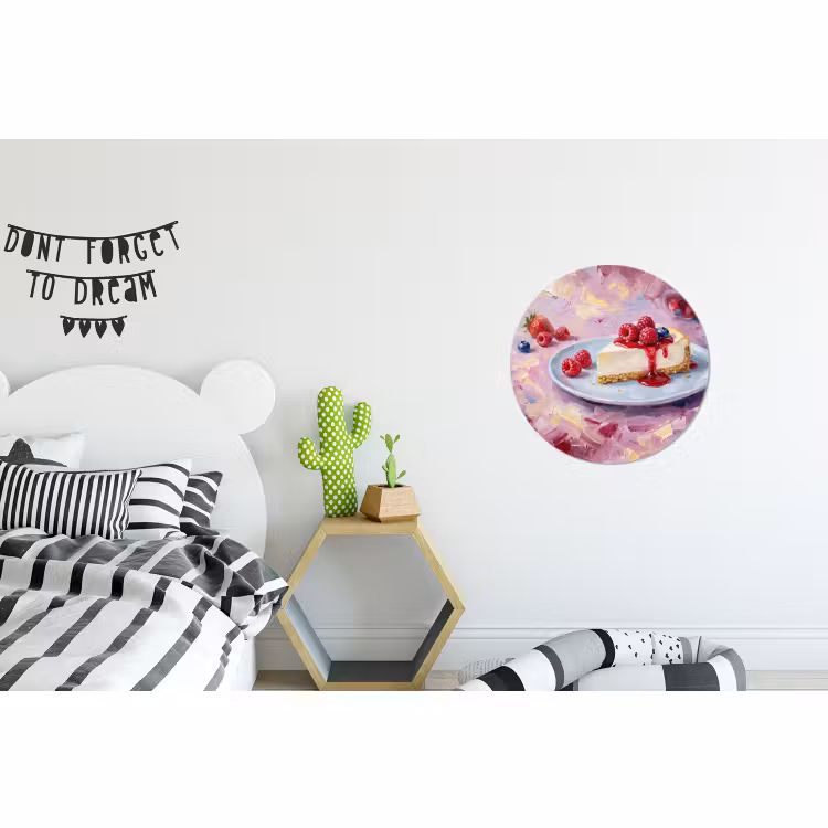 Eten - Cheesecake - Bessen - Abstract - Roze — 5
