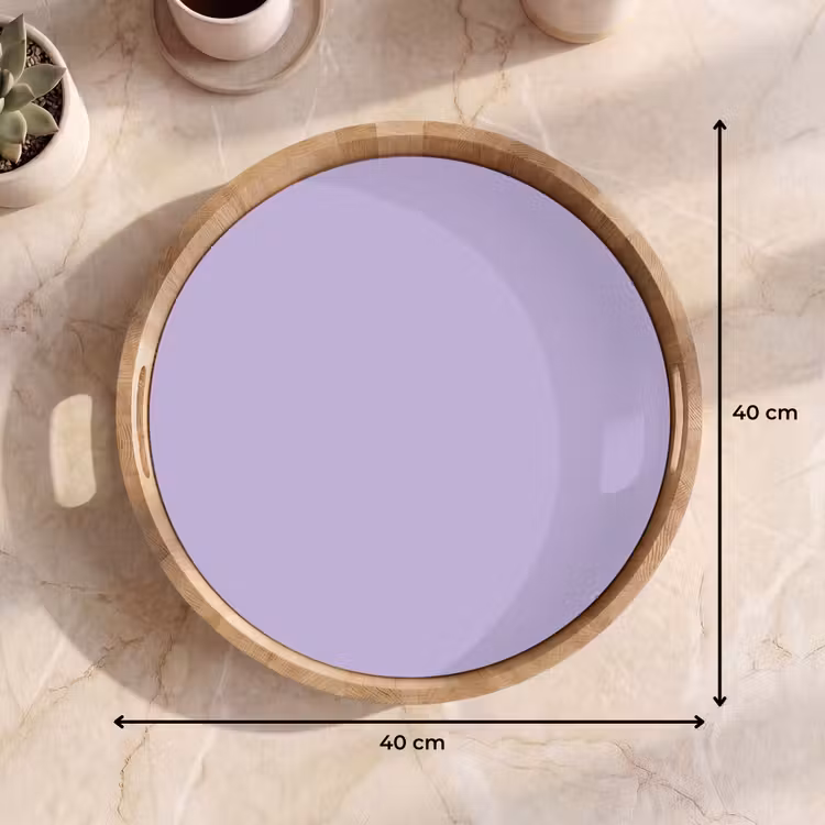 Dienblad - Pastel - Lilac - Paars — 7
