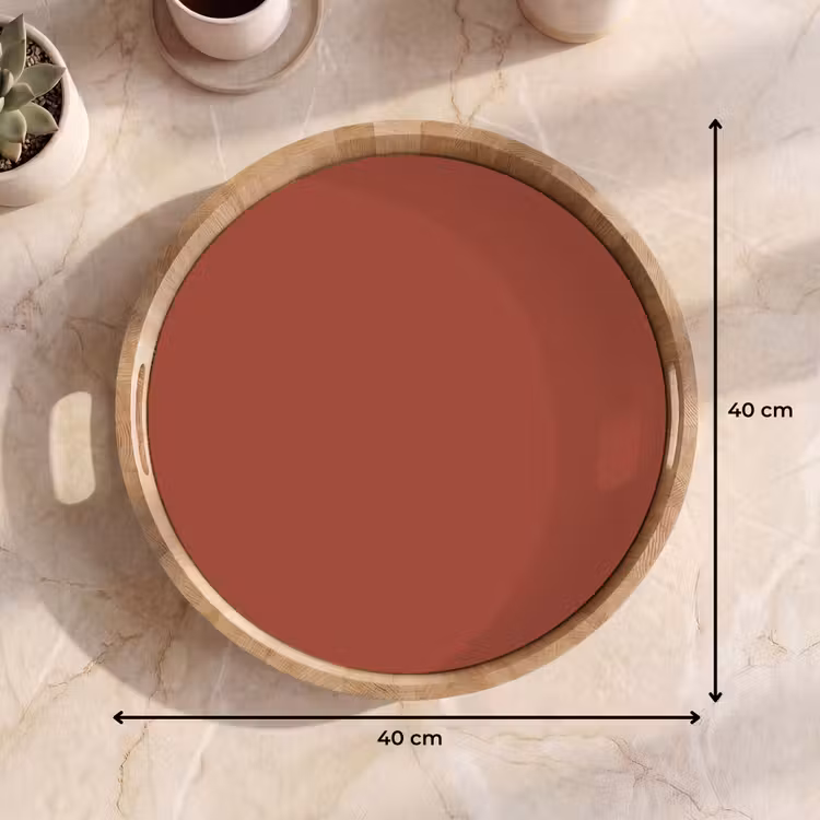 Dienblad - Rustic - Terracotta - Oranje — 7
