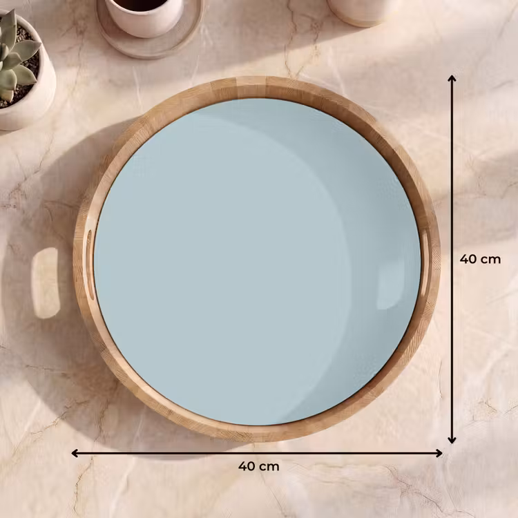 Dienblad - Slate - Blue - Blauw — 7