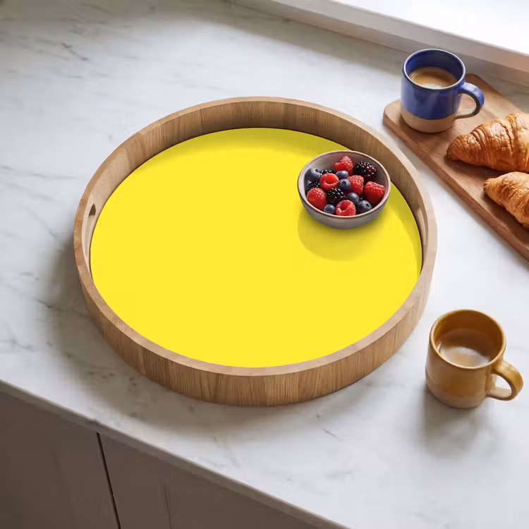 Dienblad - Soft - Custard - Geel — 3