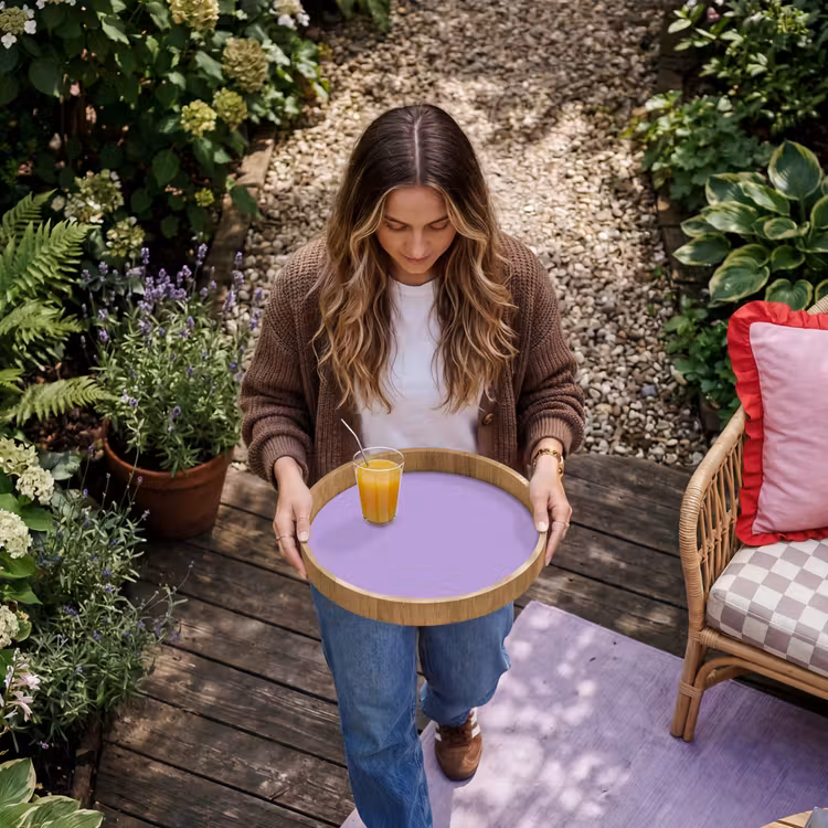 Dienblad - Soft - Lavender - Paars — 6