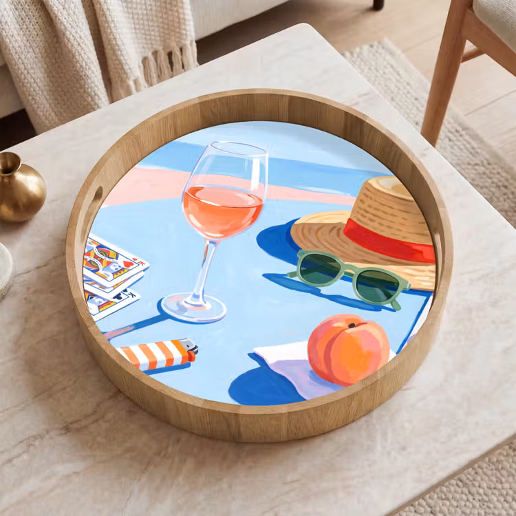 Dienblad - Strand - Picknick - Zomer — 2