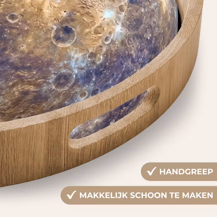 Dienblad - Planeet - Kraters - Ruimte — 8