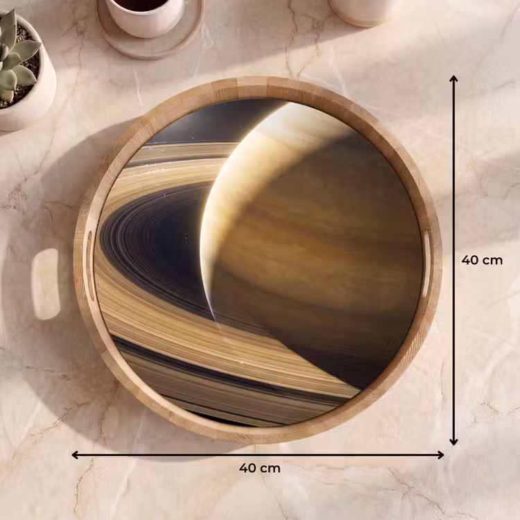 Dienblad - Planeet - Ringen - Ruimte — 7