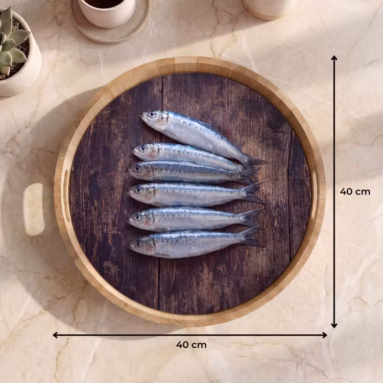 Dienblad - Vis - Hout - Eten — 7