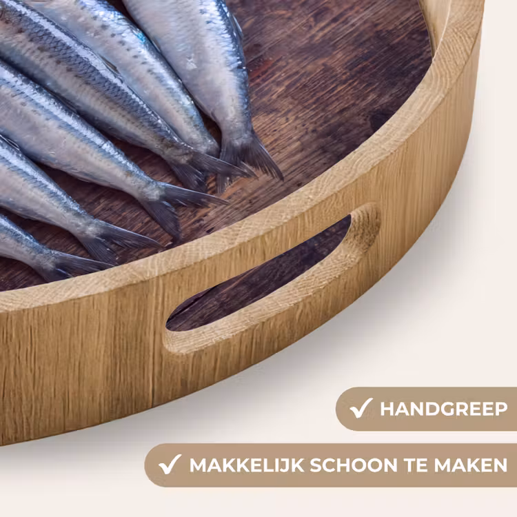 Dienblad - Vis - Hout - Eten — 8