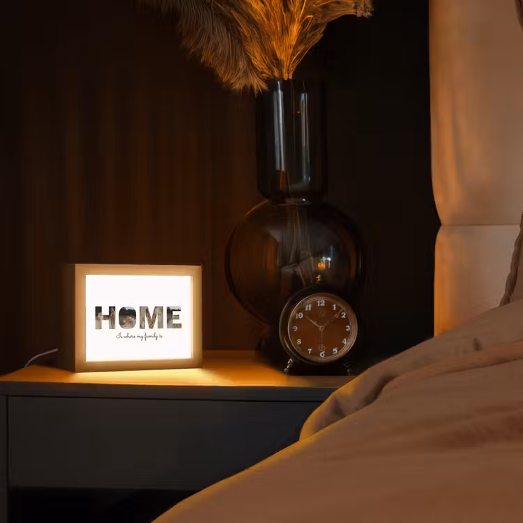 Gepersonaliseerde Lightbox - Home - Lettercollage — 3