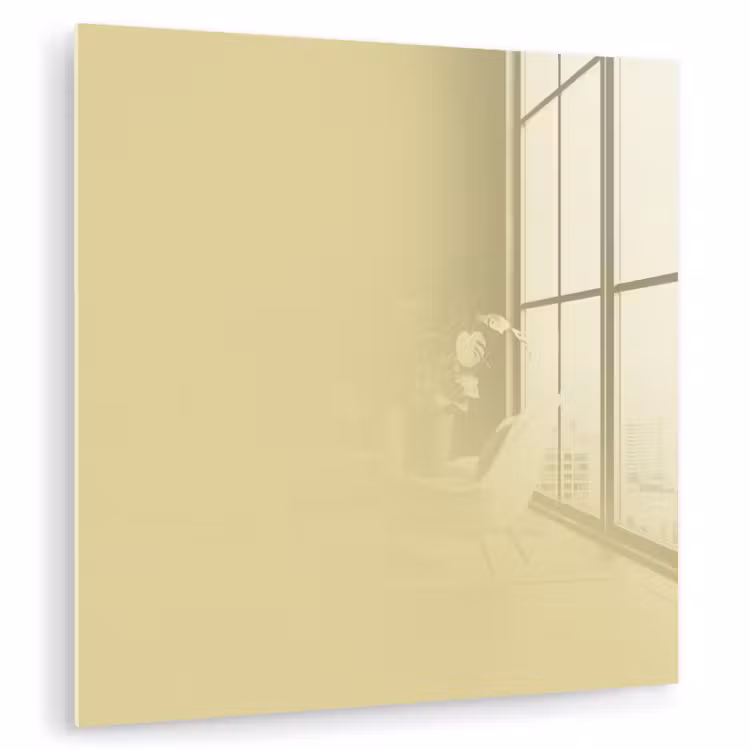 Glas schilderij - Mellow - Touch - Geel — 1
