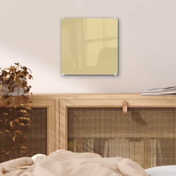 Glas schilderij - Mellow - Touch - Geel — 5