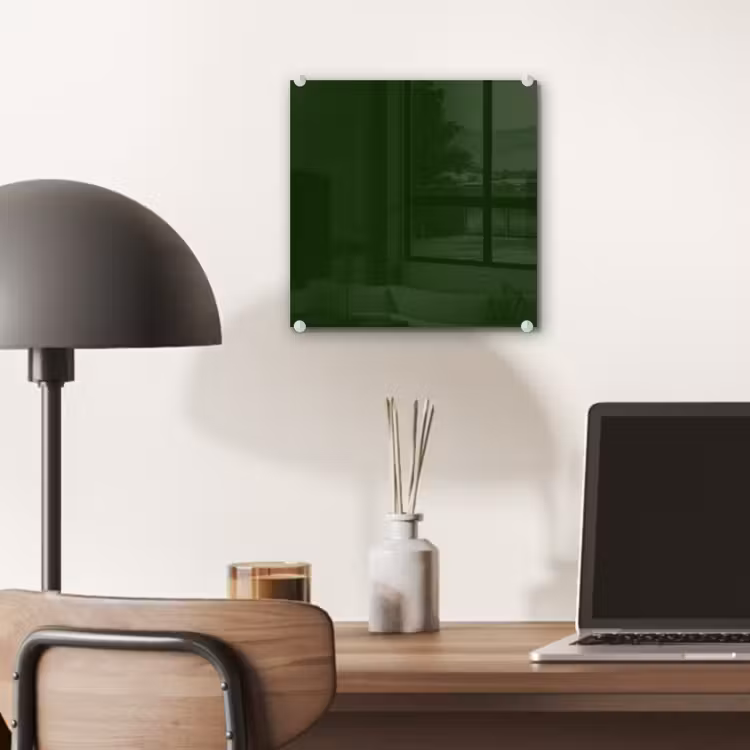 Glas schilderij - Forest - Green - Groen — 7