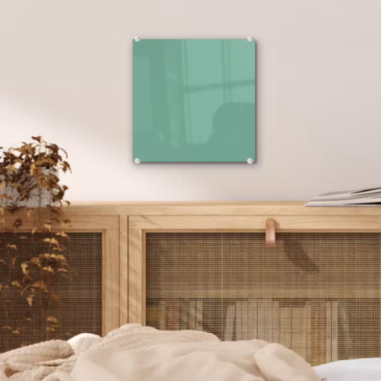Glas schilderij - Ocean - Jade - Groen — 5