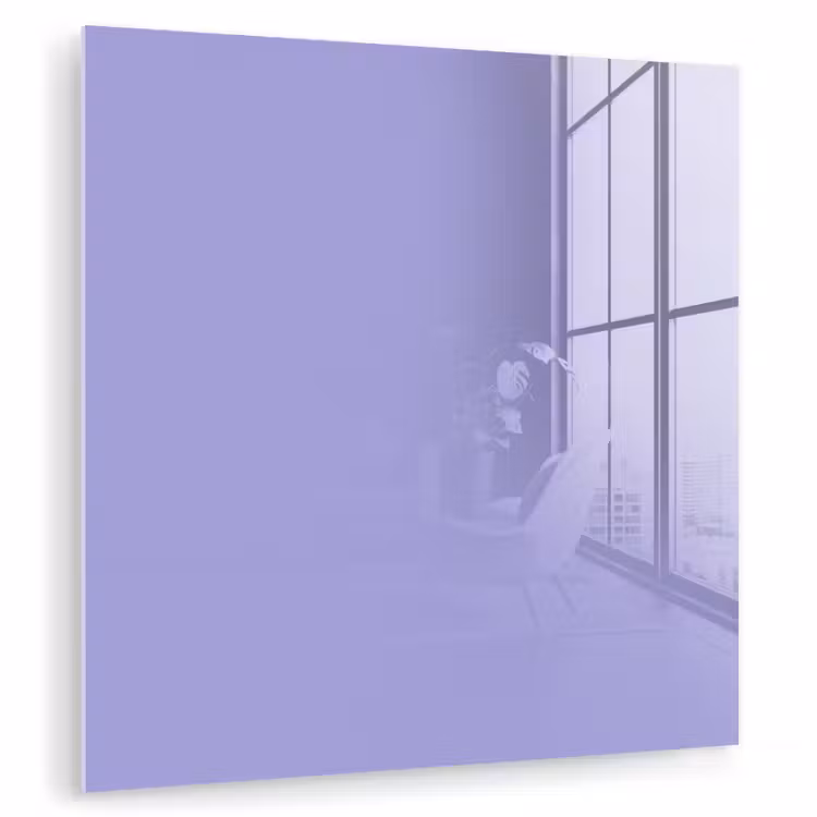 Glas schilderij - Ceil - Paars - Lila — 1