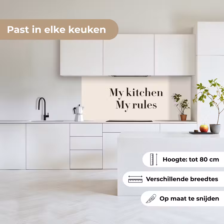 Keuken achterwand - My kitchen My rules — 7