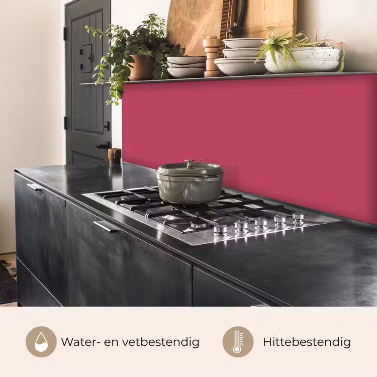 Keuken achterwand - Deep - Berry - Rood — 5