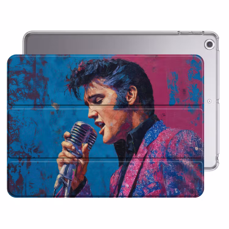 iPad hoes - Zingende man - Glitterjas - Microfoon — 1