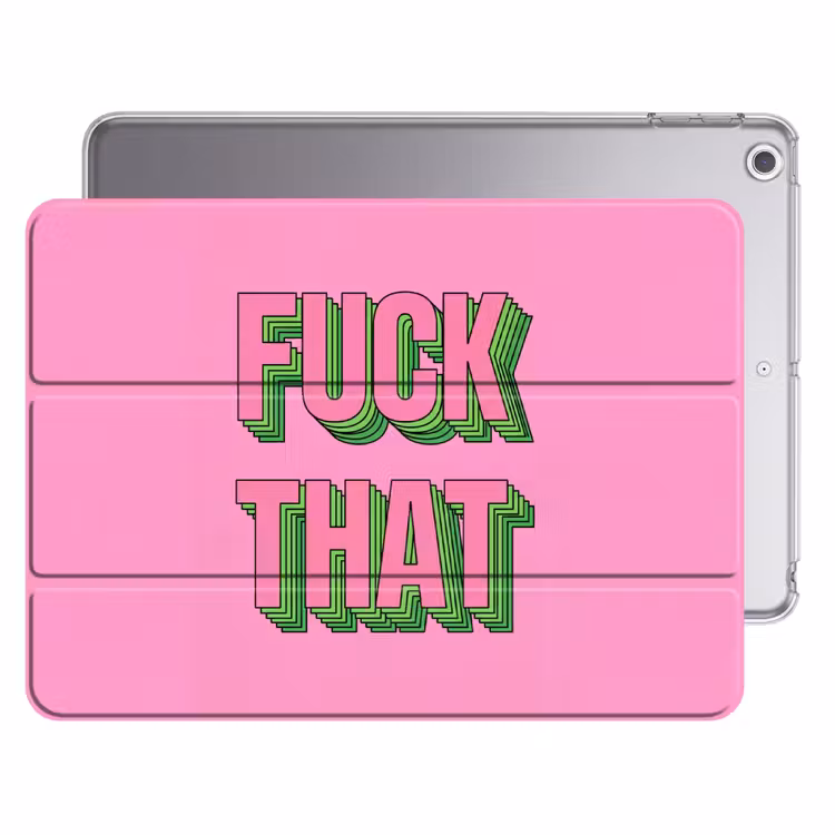 iPad hoes - Tekst - Bold - Roze — 1