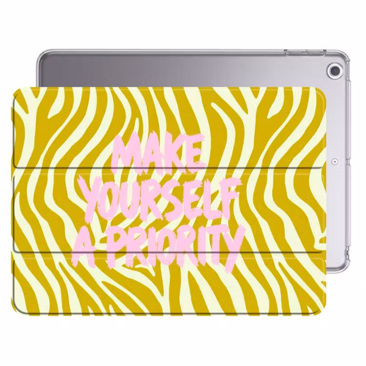 iPad hoes - Zebraprint - Priority - Roze — 1