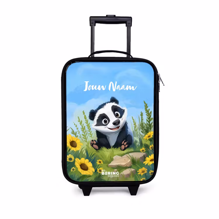 Kinderkoffers met naam - Willem wasbeer — 1
