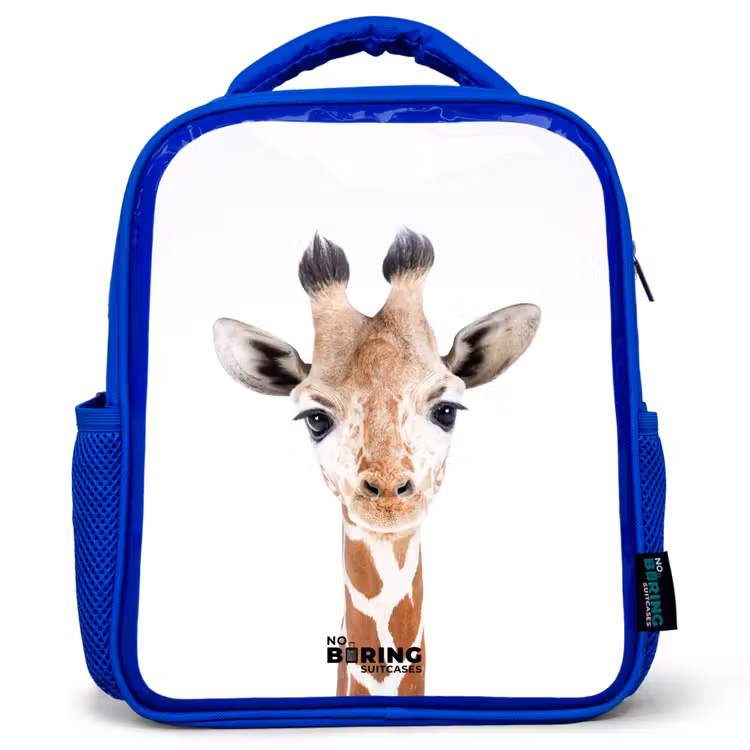 Kinderrugzak - Blauw - Gerrie Giraffe — 1