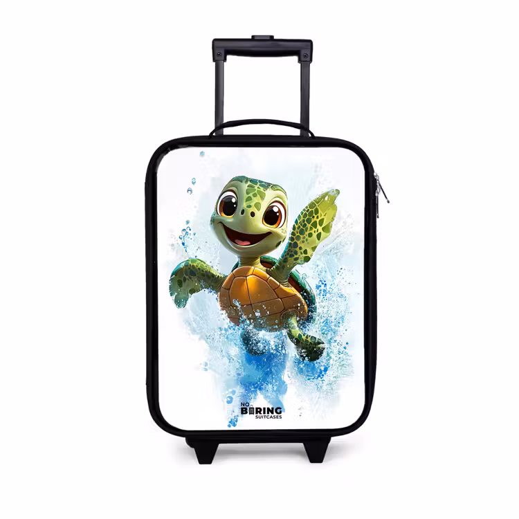Kinderkoffer - Schildpad - Water - Groen — 1