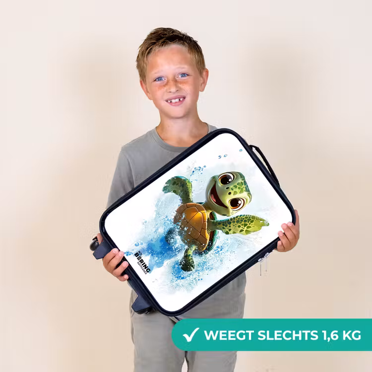 Kinderkoffer - Schildpad - Water - Groen — 3