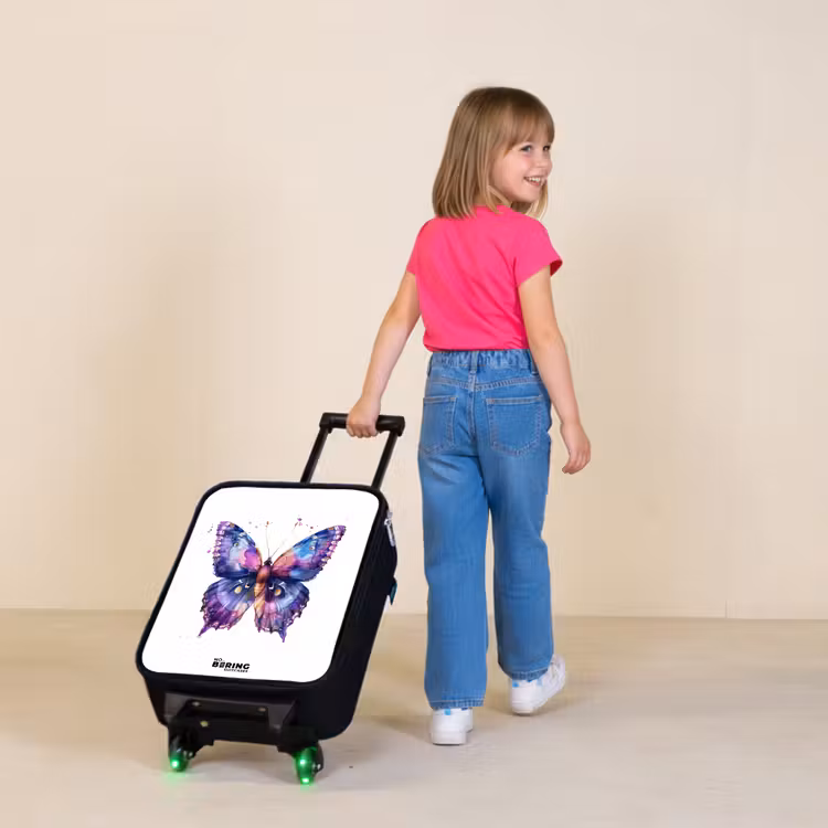 Kinderkoffer - Paarse prachtvlinder — 2