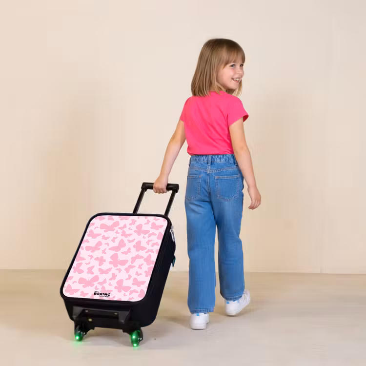 Kinderkoffer - Roze vlinders — 2