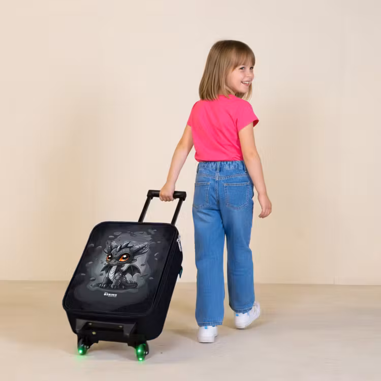 Kinderkoffer - Gino grijsstaart — 2