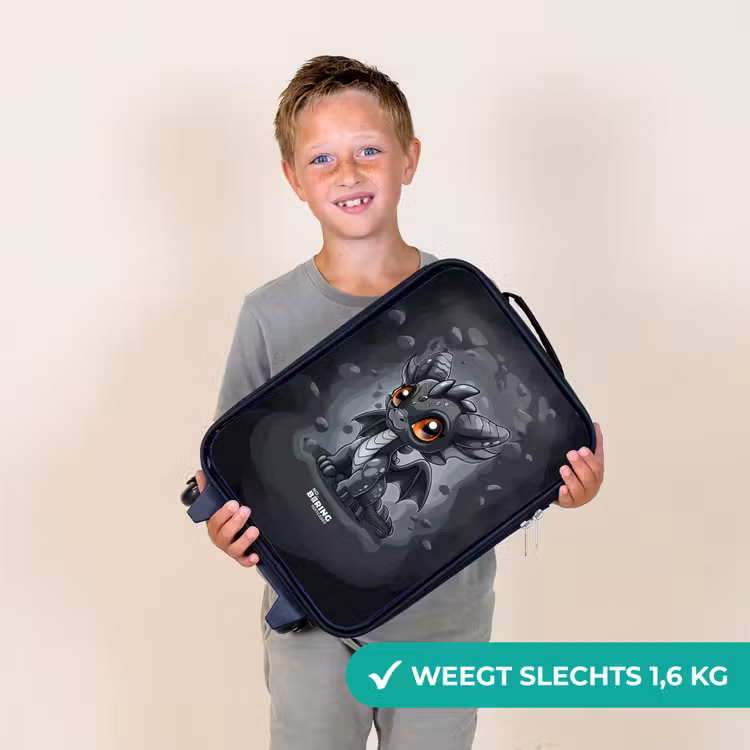 Kinderkoffer - Gino grijsstaart — 3