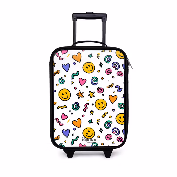 Kinderkoffer - Smiley - Hartje - Ster — 1
